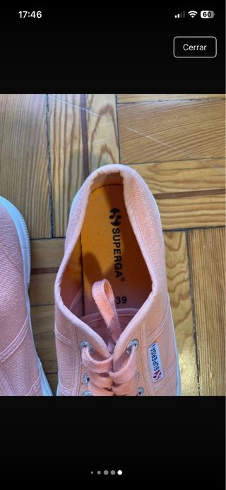 Superga Zapatillas Rosa Talla 39