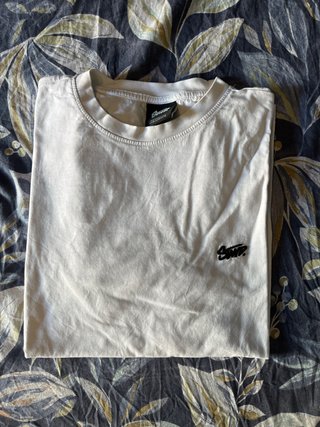 Camiseta Pull&Bear Blanca Talla M