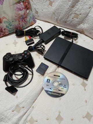 PlayStation 2 PS2 Lite Nero