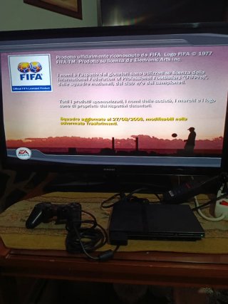 PlayStation 2 PS2 Lite Nero