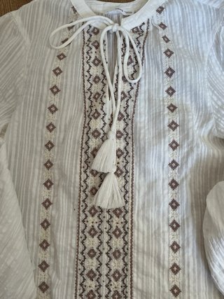 Blusa Mango Teen Blanca