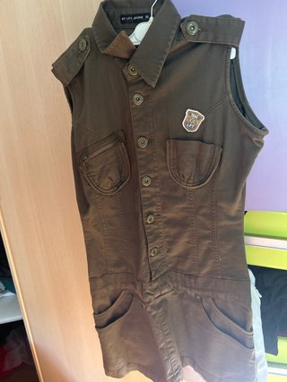 Vestido militar LFT verde M