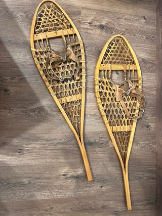 Raquetas de Nieve Vintage Madera