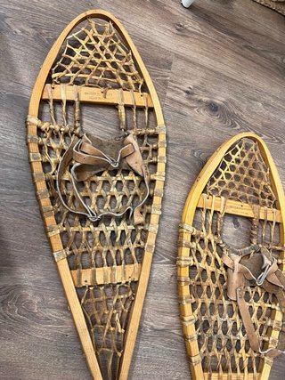 Raquetas de Nieve Vintage Madera