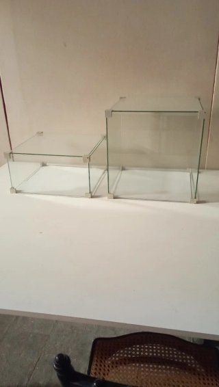 Vitrina pequeña desmontable cristal
