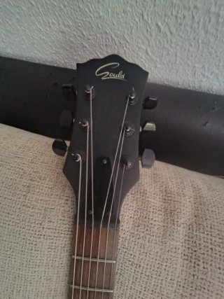 Guitarra Eléctrica Negra