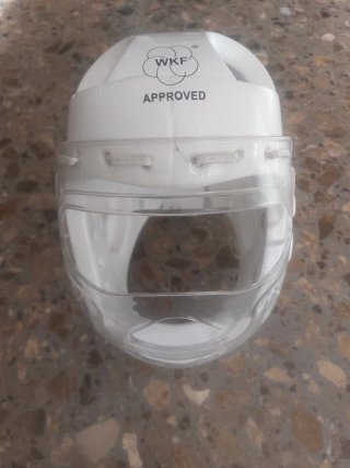 Casco de Karate con Máscara Talla XL