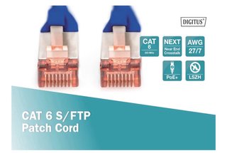 10 Cavi Ethernet DIGITUS 3m CAT 6 S/FTP