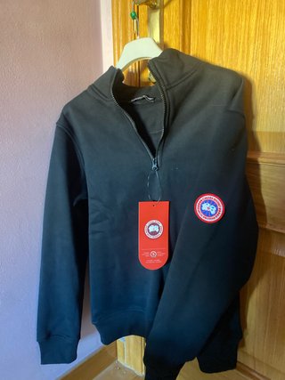 Canada Goose Sudadera Cremallera Negra Talla S
