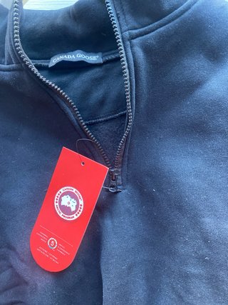 Canada Goose Sudadera Cremallera Negra Talla S