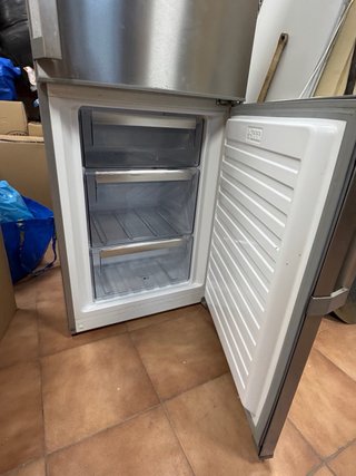 Nevera Combi AEG Acero Inoxidable