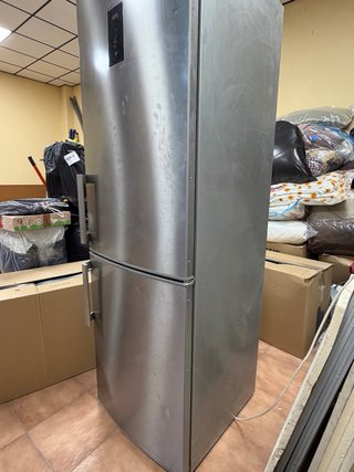 Nevera Combi AEG Acero Inoxidable