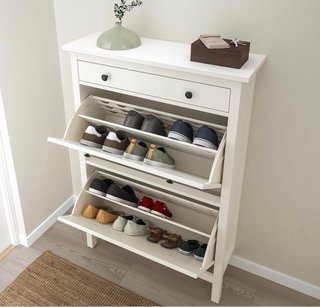Zapatero HEMNES IKEA Blanco