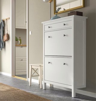 Zapatero HEMNES IKEA Blanco