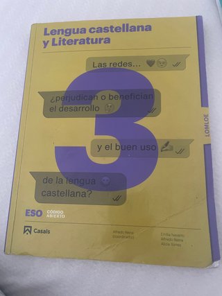 Lengua castellana y literatura 3 ESO : código a...