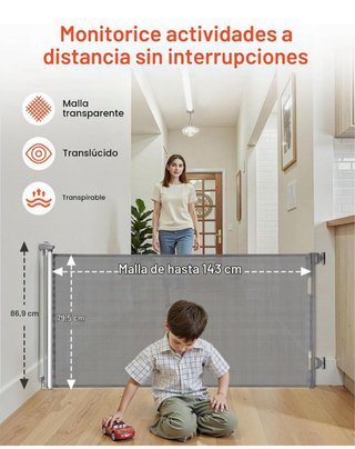 Puerta Retráctil de Seguridad