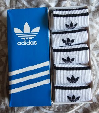 Lote 5 Pares Calcetines Blancos