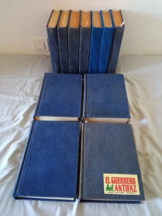 EL GUERRERO DEL ANTIFAZ. COMPLETA EN 11 TOMOS