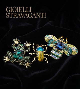 Bellissime spille gioiello (bigiotteria)