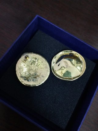 Pendientes de Discos Dorados