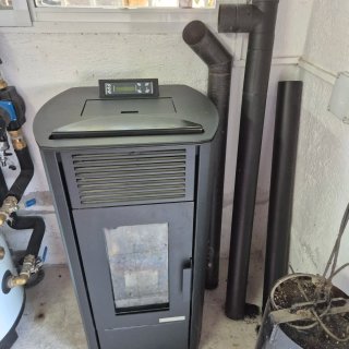 Estufa Pellets HERGOM ENZA 10 KW
