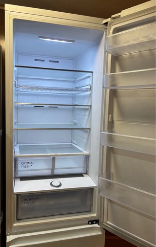 Nevera Combi Samsung Blanca 2m - excelente estado