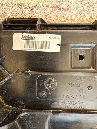 Electroventilador BMW Serie 1 LCI