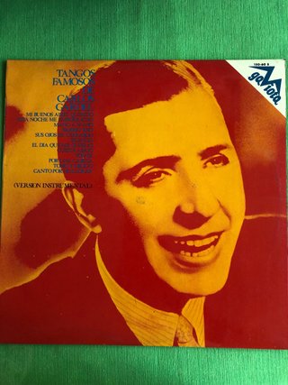 LP Tangos Famosos Carlos Gardel