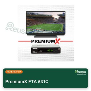 PremiumX FTA 531C receptor cable televisión
