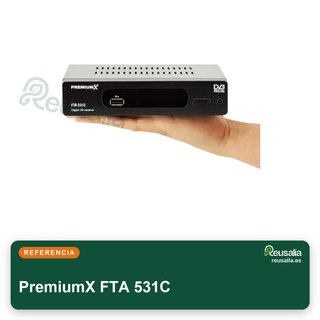 PremiumX FTA 531C receptor cable televisión