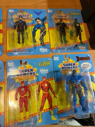 Set 8 Figuras DC Super Powers McFarlane