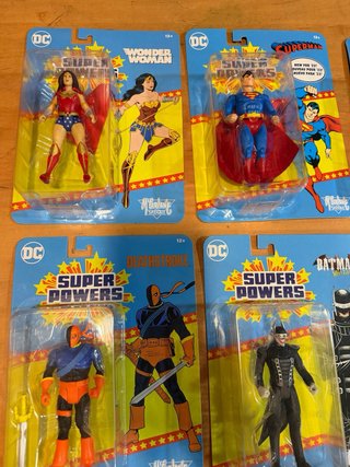 Set 8 Figuras DC Super Powers McFarlane