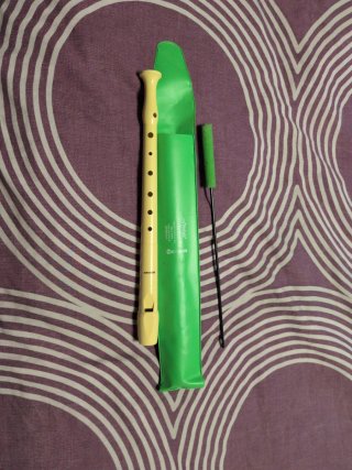 2 Flautas Hohner Dulce con funda y limpiador