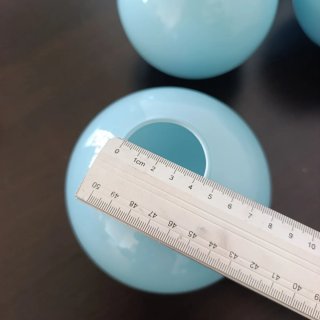 Tulipa bola cristal azul