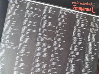 Vinilo En la Soledad-EMMANUEL LP -1983 /Promoción/