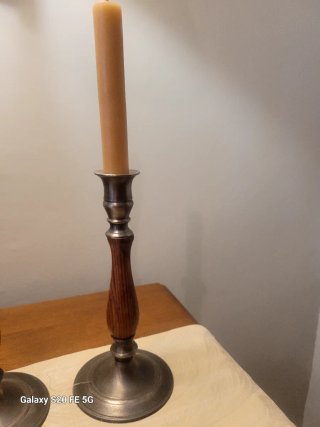 Set de 2 Candelabros Vintage
