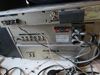 Impianto Hi-Fi Vintage Sony V30 4 Moduli retro