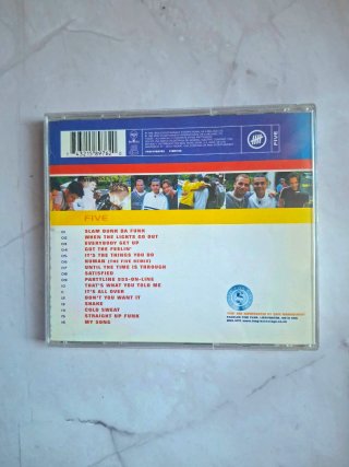 Lote 2 CDs Five (5ive) - Álbum Debut + Invincible