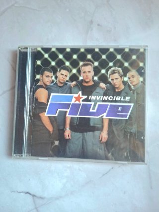 Lote 2 CDs Five (5ive) - Álbum Debut + Invincible