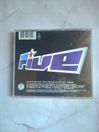 Lote 2 CDs Five (5ive) - Álbum Debut + Invincible