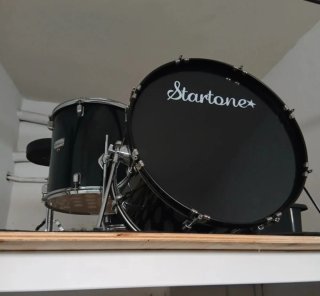 Batería acústica Startone negra