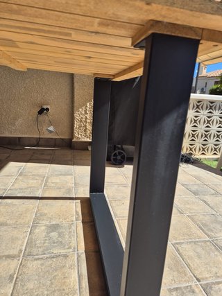 Mesa de Jardín Rectangular Sklum