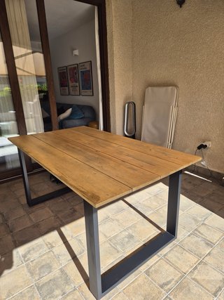 Mesa de Jardín Rectangular Sklum