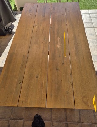 Mesa de Jardín Rectangular Sklum