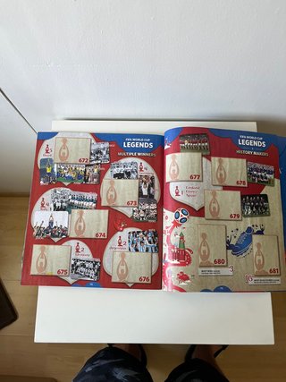Álbum Panini Rusia 2018
