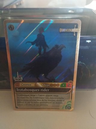 Carta Fantasy Riders Gnomi Mega Oro