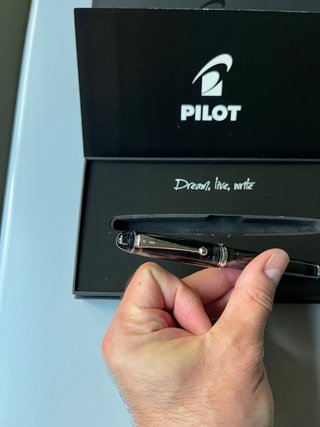 Pilot Custom 74 stilografica trasparente