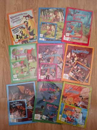 Colección 9 Cuentos Infantiles con CD