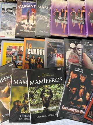 Gran Lote de Películas y Documentales en DVD