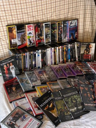 Gran Lote de Películas y Documentales en DVD